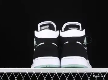 Hyperoad BLACK MID 1 JORDAN AIR (GS) TEAL WHITE TINT 0629
